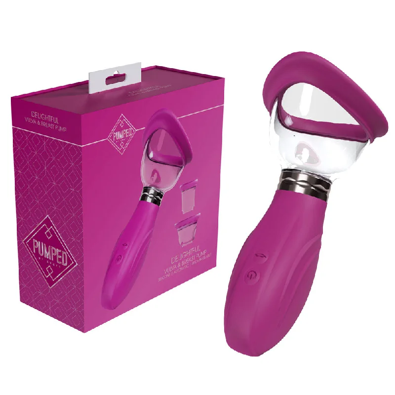 Waterproof device masturbator-PUMPED Delightful Auto Ladies Pump -  -  USB Rechargeable Ladies Pump