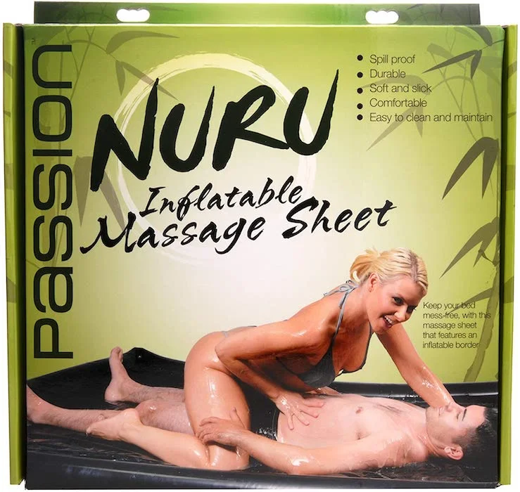 lubricant for scanners-Nuru ''Inflatable'' Massage Sheet