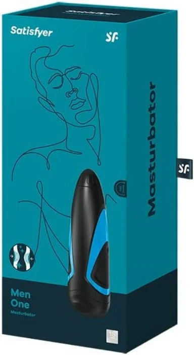 G-spot vibrator accessories-Satisfyer ''Men One'' Masturbator