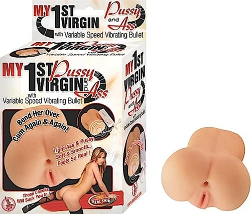 Travel-size masturbator-My 1st Virgin Pussy and Ass - Flesh