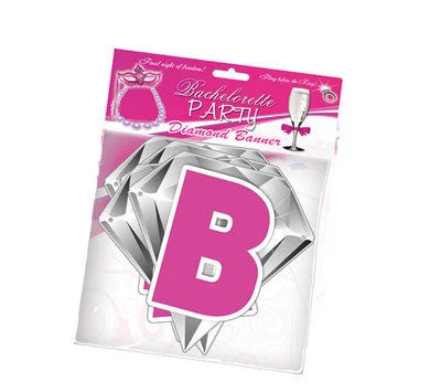 double dildo accessories-Bachelorette Party Diamond  Banner