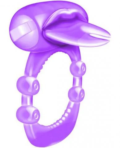 vibrating panties accessories-X-treme Vibe Forked Tongue - Purple