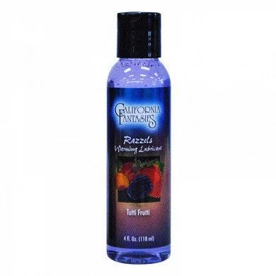 lubricant for fence hinges-Razzels Warming Flavored  Lubricant - Tutti Frutti -  4 Oz.