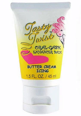 lubricant for grinders-Tasty Twist Butter Icing Cream 1.5 Oz Tube