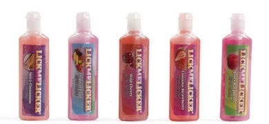 lubricant for machetes-Lick Me Licker  Edible Gel  5-Pack - 1 oz. Each