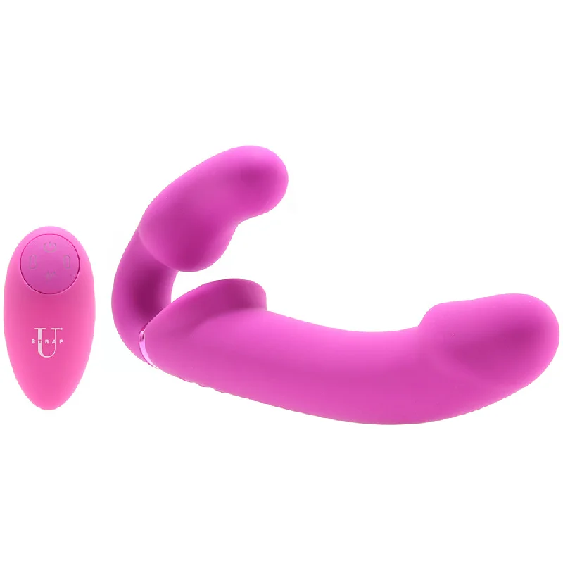 bondage collar accessories-Evoke Vibrating Inflatable Strapless Strap-On