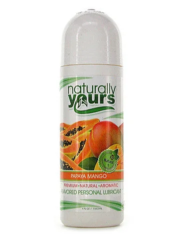 lubricant for turnstiles-Naturally Yours Papaya Mango - 4 oz.