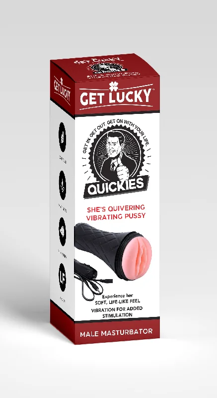 Luxury device masturbator-Get Lucky Quickies She's Quivering Vibrating Pussy