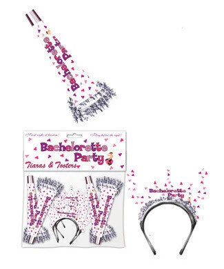 sex toy vacuum pumps-Bachelorette Party Tiaras And Tooters - 8 Pack