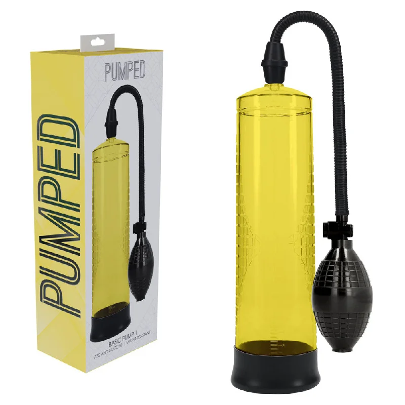 Travel device masturbator-PUMPED Basic Pump 1 -  -  Penis Pump