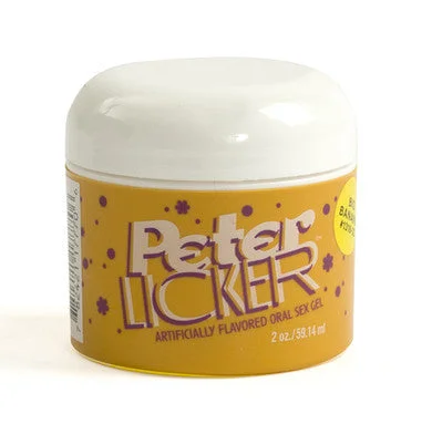 lubricant for air hockey tables-Peter Licker Flavored Oral Sex Gel - Big Banana