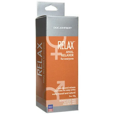 lubricant for theater props-Relax Anal Relaxer - 2 Oz.