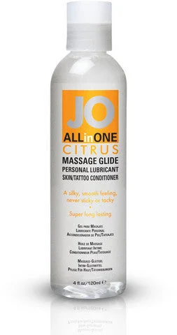 lubricant for car locks-JO Sensual Citrus Massage Glide - 4 oz.