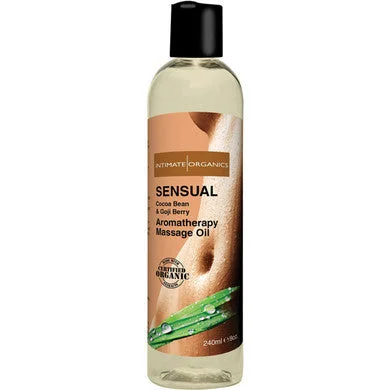 lubricant for jet skis-Sensual Aromatherapy Massage  Oil - Cocoa Bean and Goji Berry - 8 oz.