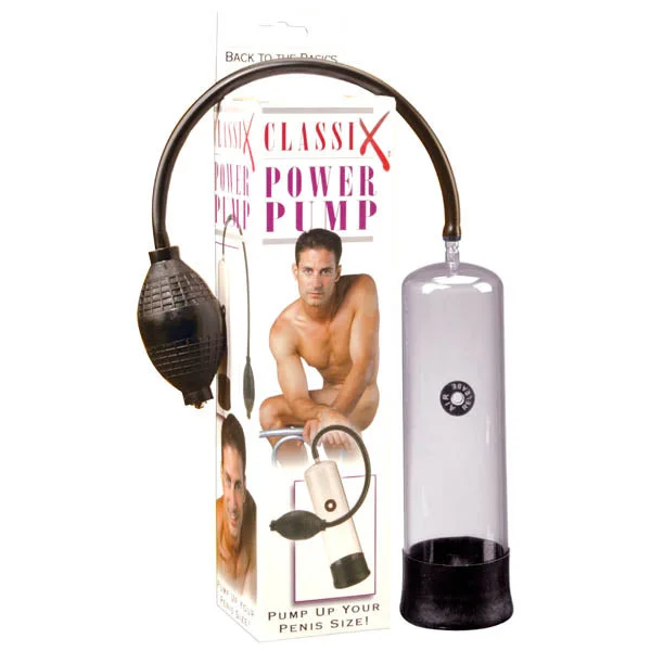 Cordless toy masturbator-Classix Power Penis Pump