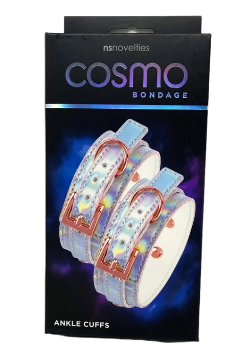 dildo head attachments accessories-Cosmo ''Holographic'' Ankle Cuffs