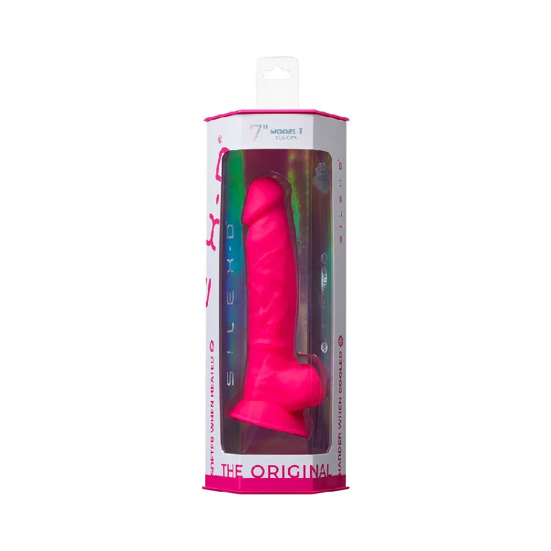 Battery-powered masturbator-SILEX-D The Original Model 1 Dildo 7 in. Pink