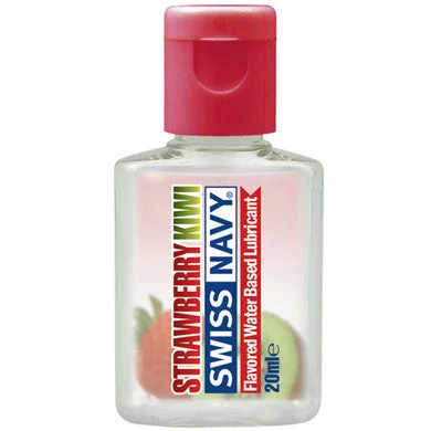 lubricant for fabric cutters-Swiss Navy Strawberry Kiwi  Water-based Lubricant - 20ml