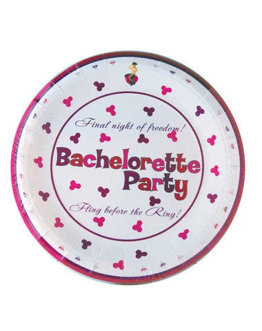 personal massager accessories-Bachelorette Party 7-Inch Plates - 10 Pack