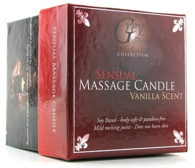 lubricant for medical devices-Lumin Sensual Soy Massage  Candle - Vanilla Scent