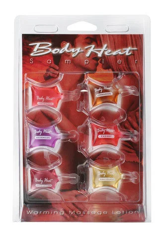 lubricant for rowing machines-Body Heat Pillow Sampler - Six Pack