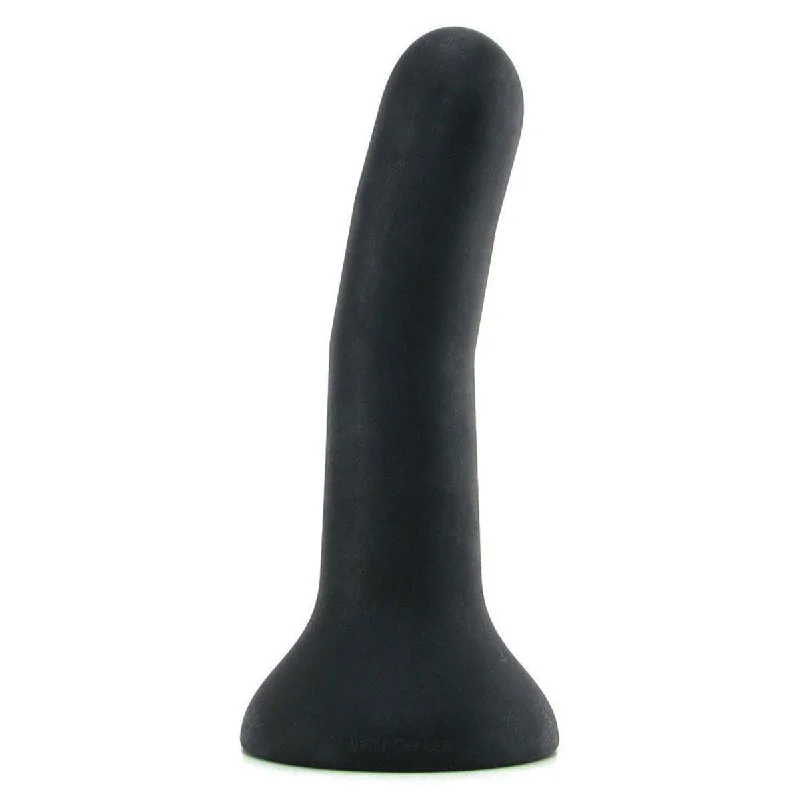 Affordable masturbator price-Wet For Her FIVE Medium 5.1 in. Dildo Black